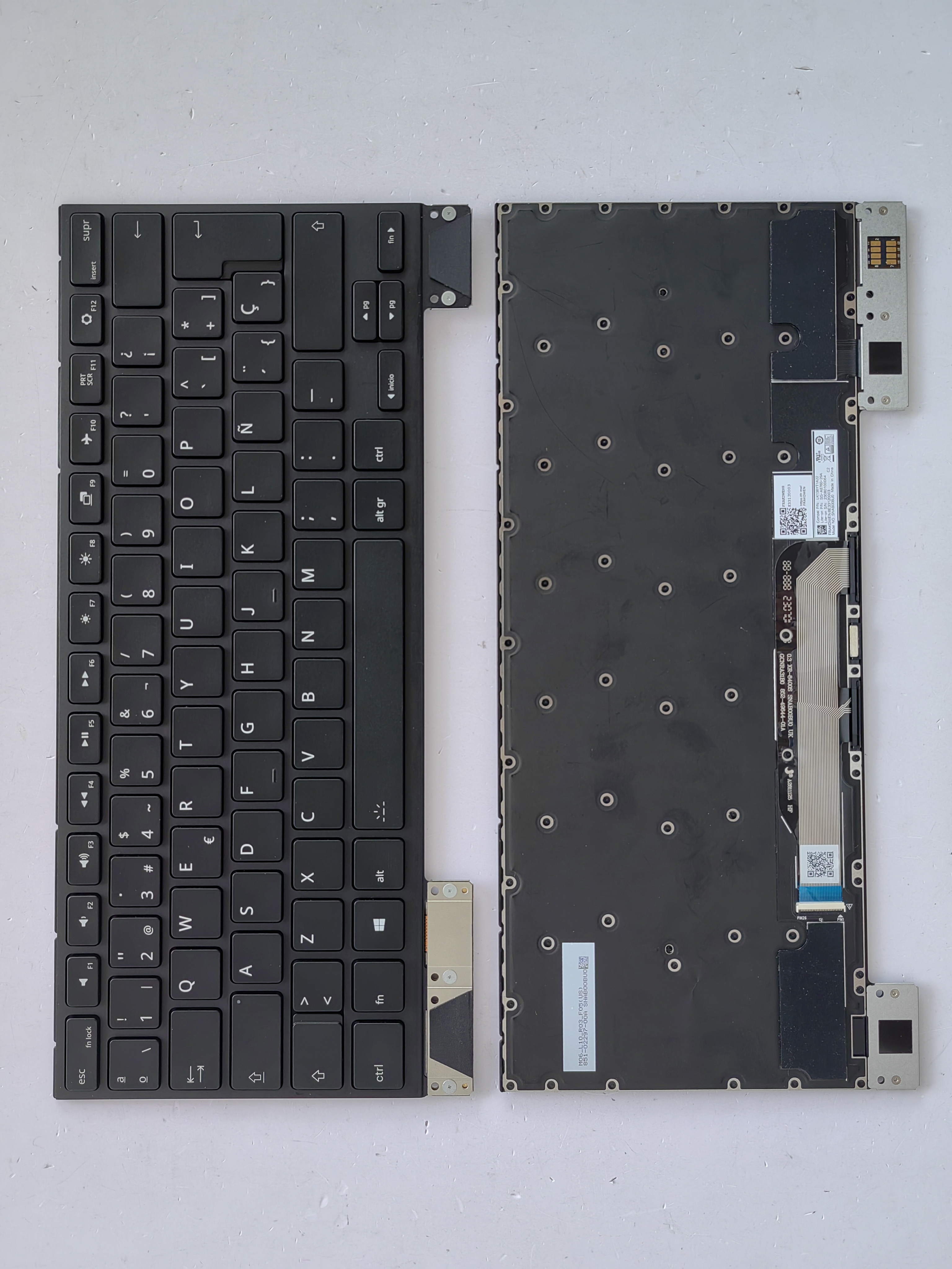 Picture of New Replacement Laptop Keyboard For N/A Framework Laptop 16 RGB colorful backlight BLACK FRAME BLACK Backlit SP Layout